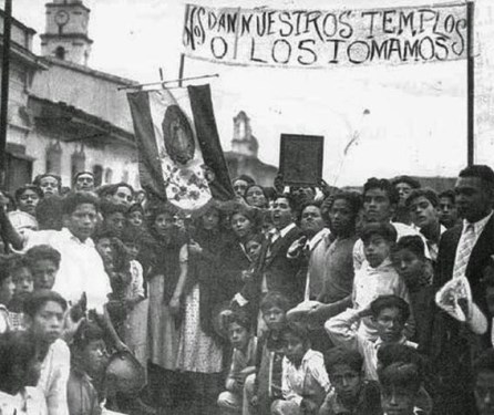 Entrevista de un diario laico sobre los cristeros