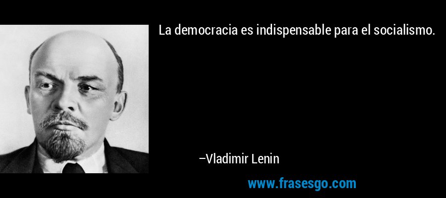 “Odio la igualdad”