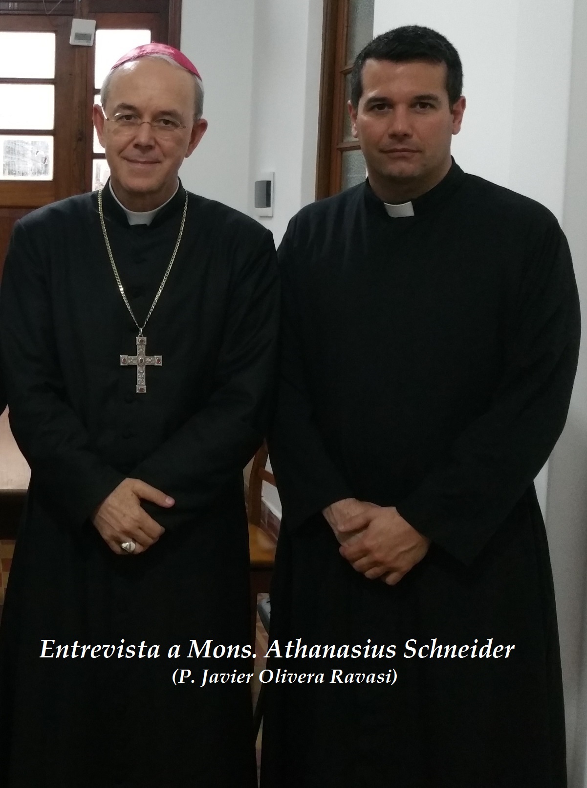 Un obispo habla: Entrevista a Mons. Schneider por el P. Javier Olivera Ravasi