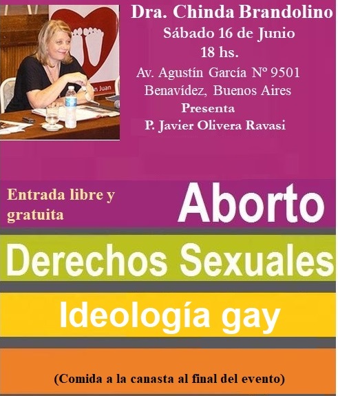 Dra. Chinda Brandolino. Nuevo orden mundial, ideología de género y aborto. Audios