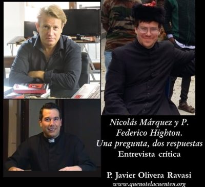 Nicolás Márquez. Entrevista crítica por el P. Javier Olivera Ravasi