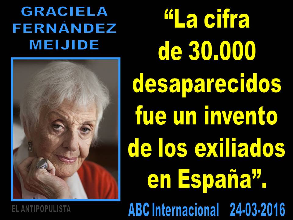 Los 30.000 desaparecidos y el Papa Francisco