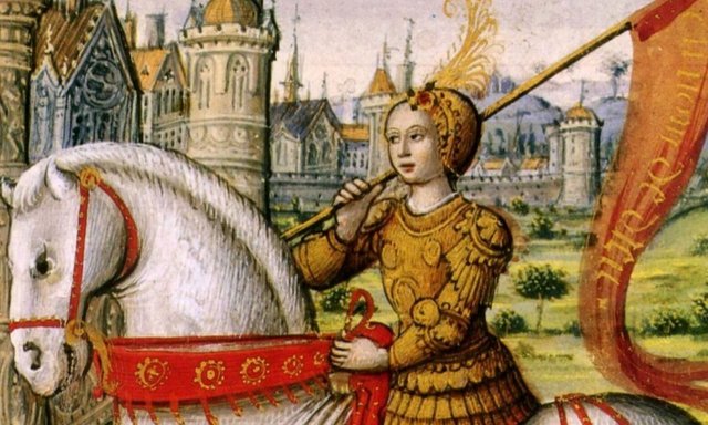 Juana de Arco, reina: “Yo, Señor Eterno, doy Francia al Rey Carlos”