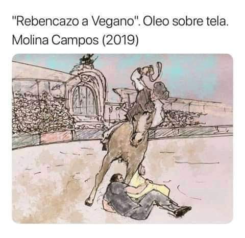 “Equinos del mundo, ¡uníos!”. Doma de veganos