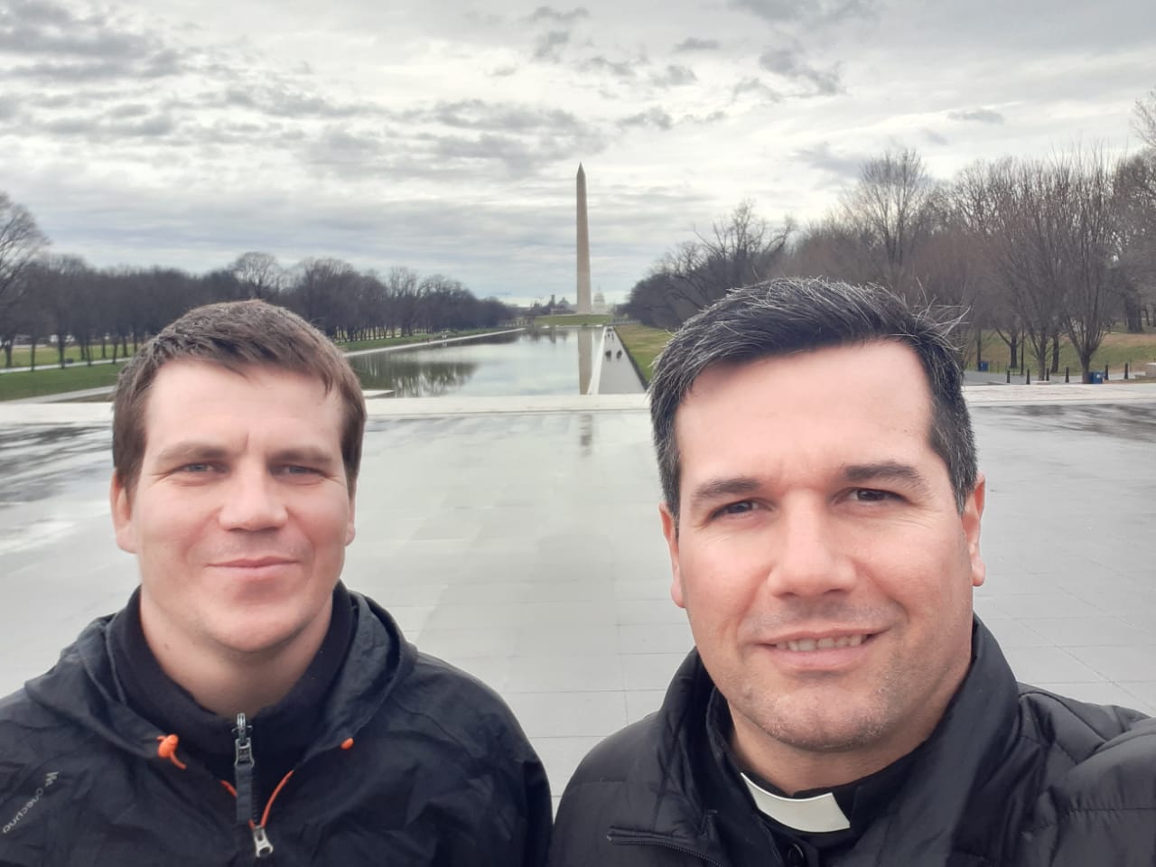 P. Javier Olivera Ravasi, SE y P. Federico Highton, SE. Entrevista en Washington DC, USA