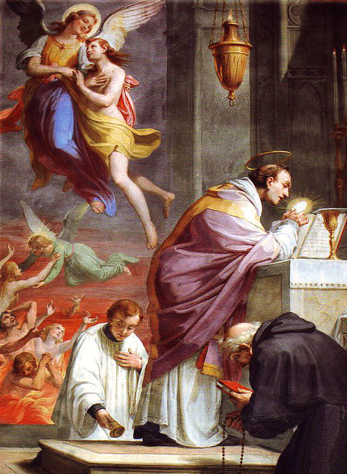 Almas del purgatorio, coronavirus y misas gregorianas