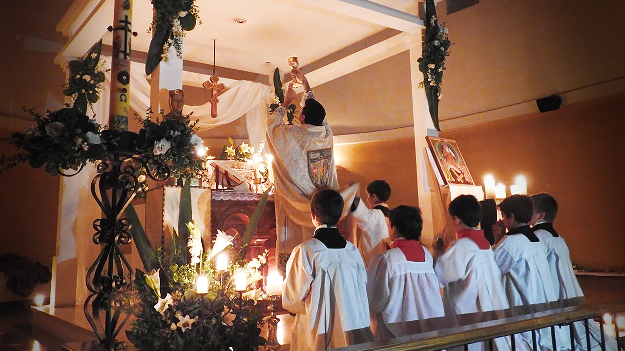 Cronograma de Misas durante la Semana Santa 2020