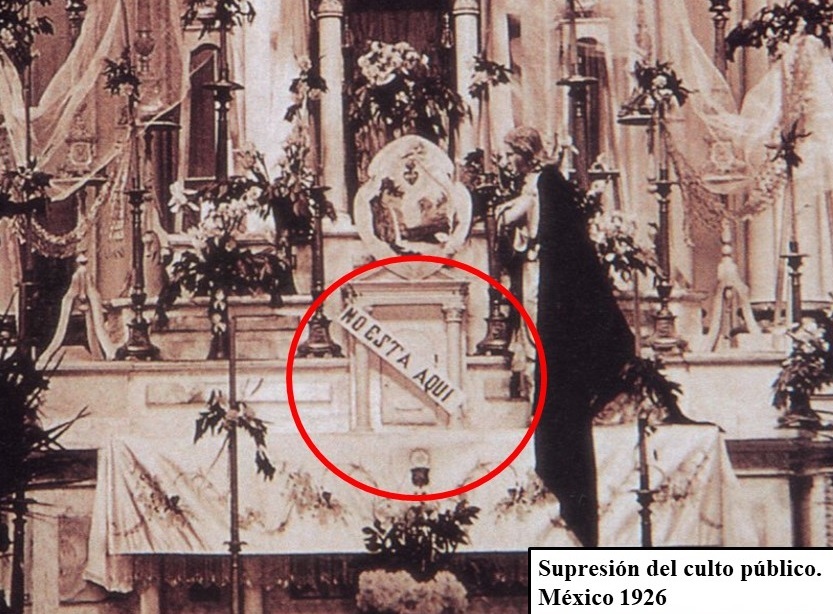 Nuestro homenaje al pueblo mexicano. Ante los “arreglos” de los cristeros