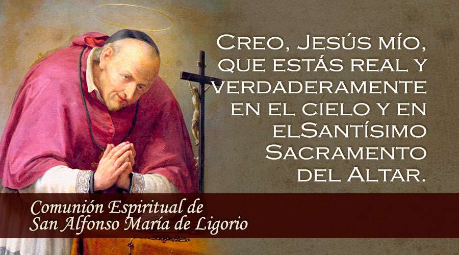 Acerca de la verdadera comunión espiritual