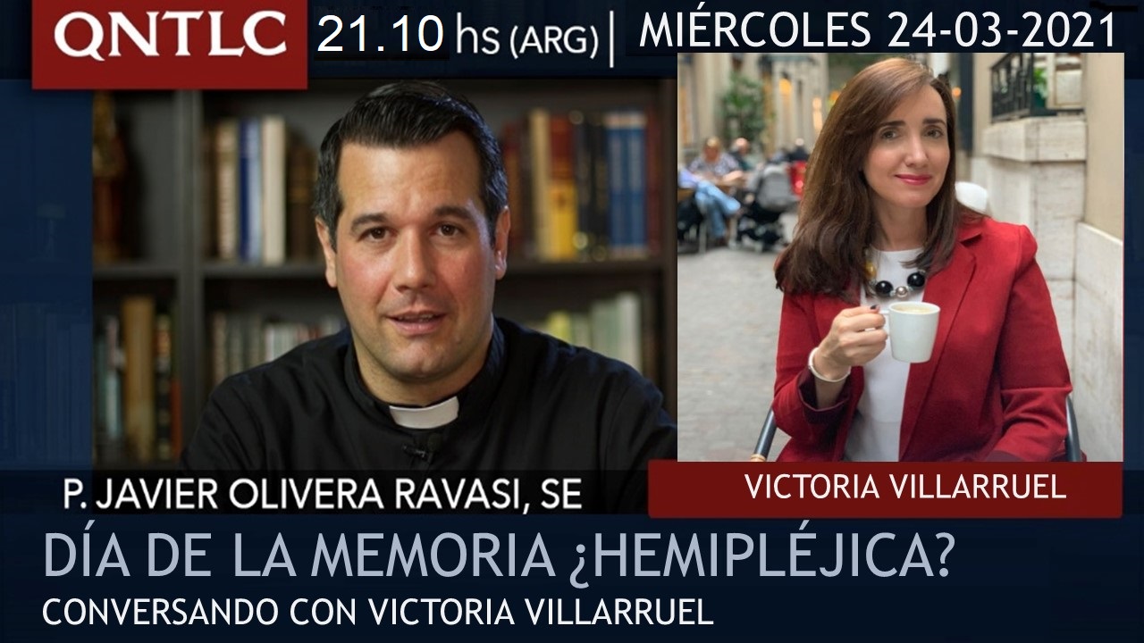 Día de la memoria ¿hemipléjica? Conversando con Victoria Villarruel