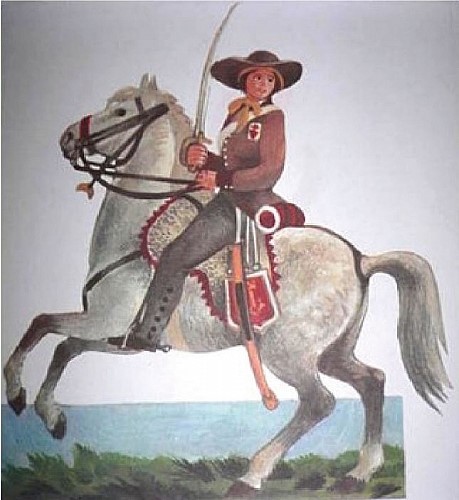 Marie-Louise Regrenil, “La húsar”