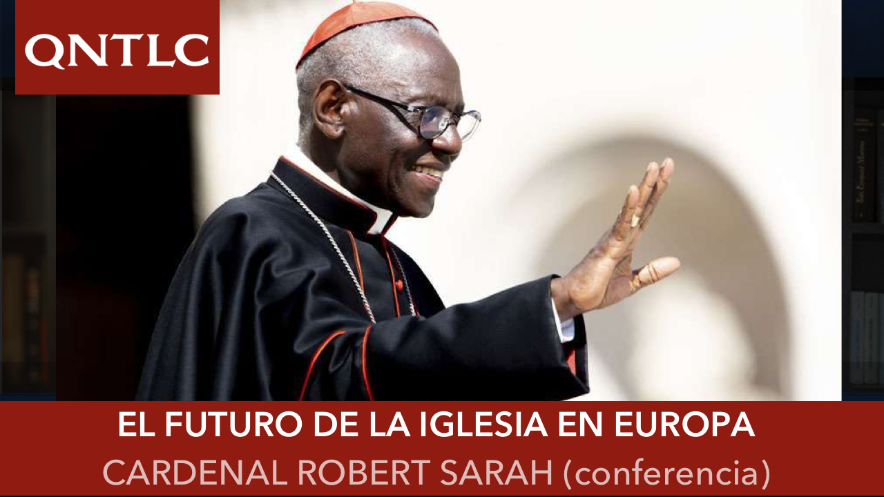 “Fue así como impedimos la ordenación de una mujer (trans)”. Cardenal Sarah. Conferencia