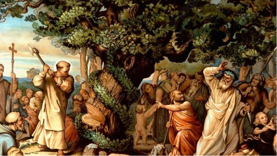 Historia de héroes para jóvenes. El árbol del Niño Jesús