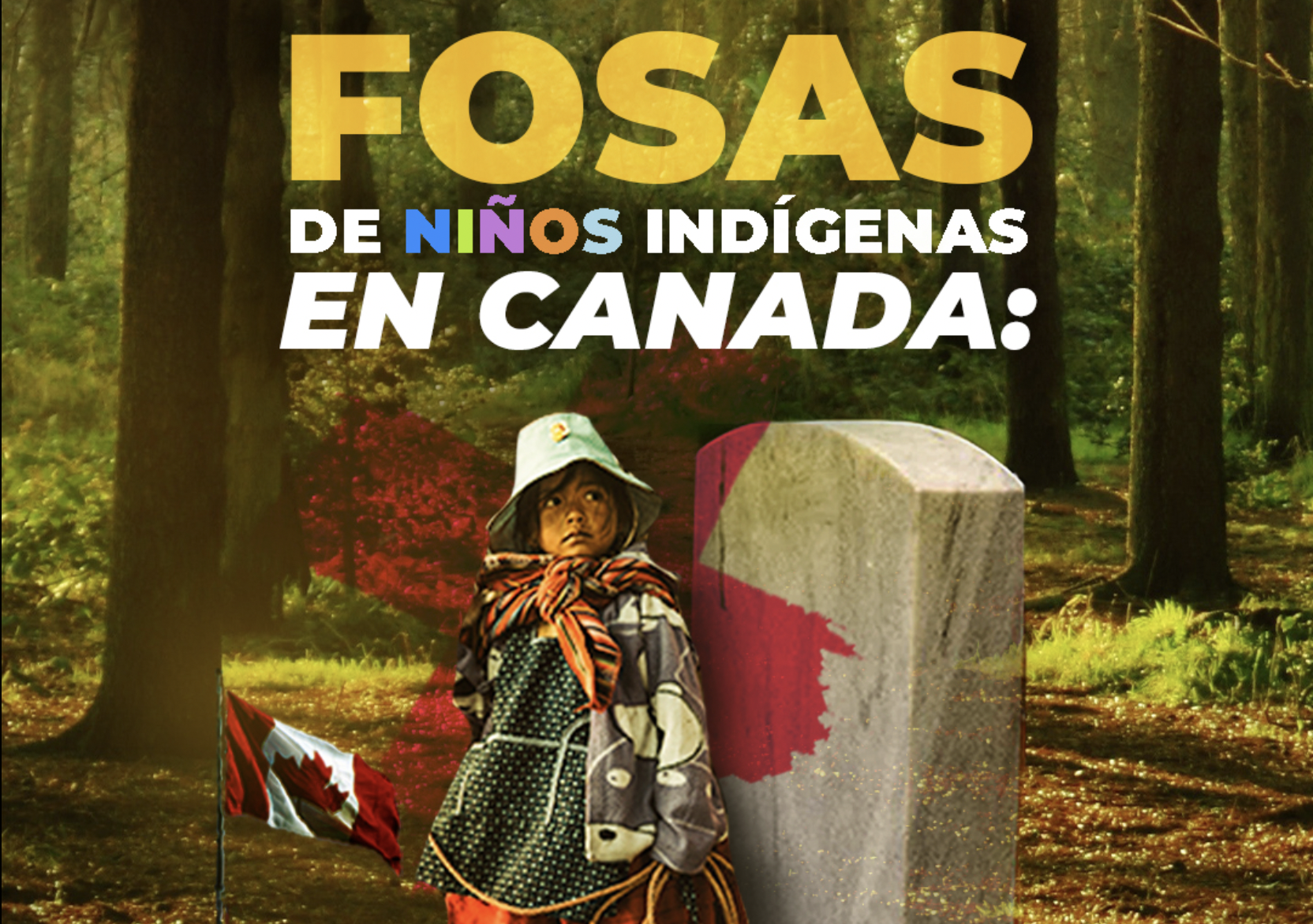 Era MENTIRA: no encuentran ningún cuerpo enterrado en las escuelas residenciales en Canadá