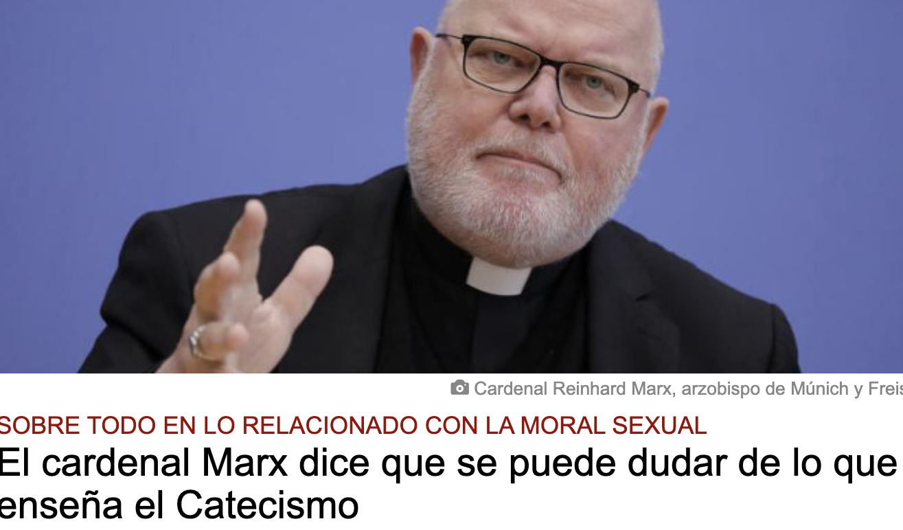 Marx y el Cardenal Marx