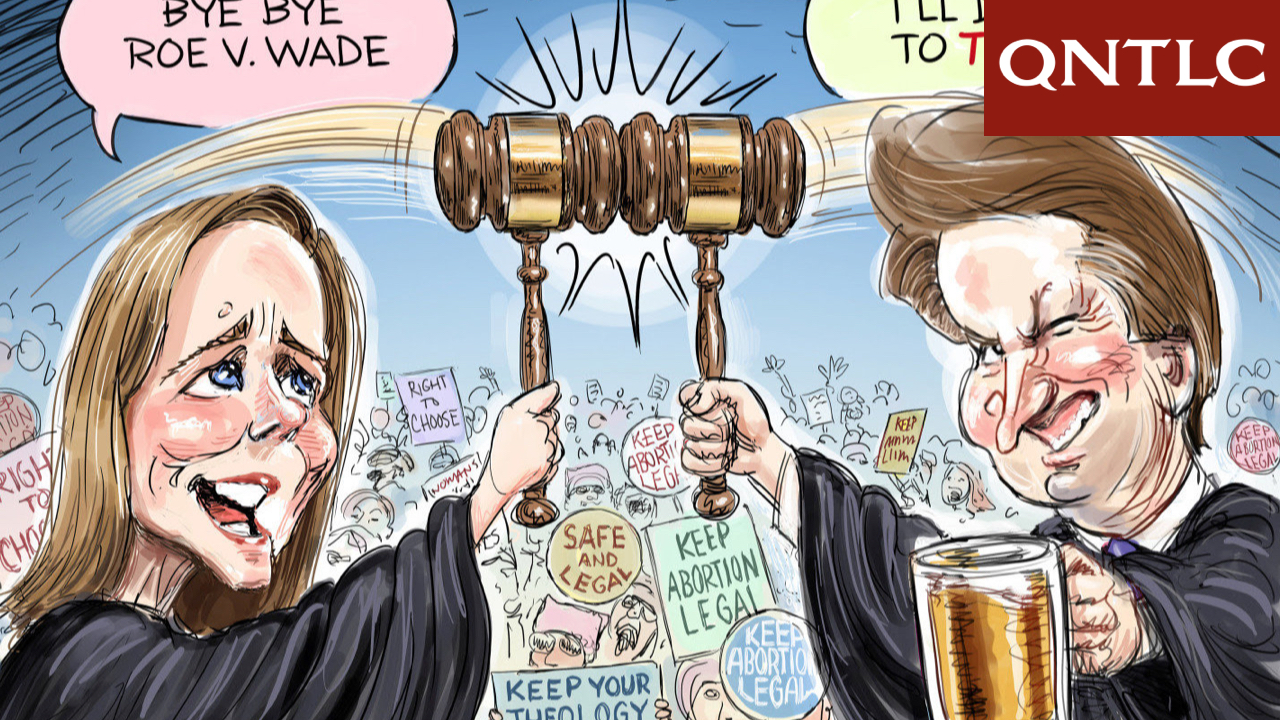 Bye bye, Roe vs. Wade