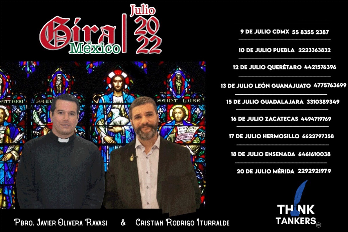 Conferencias en México: Julio de 2022