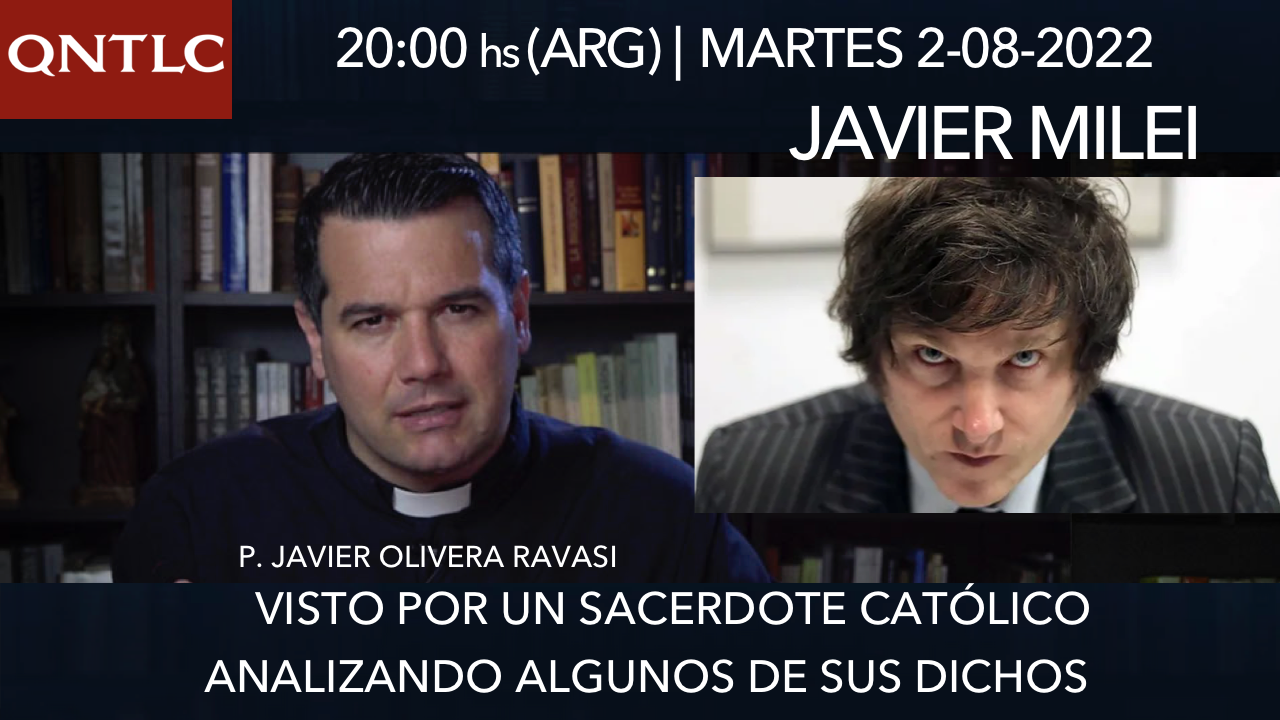 Javier Milei visto por un sacerdote católico. Analizando algunos de sus planteos
