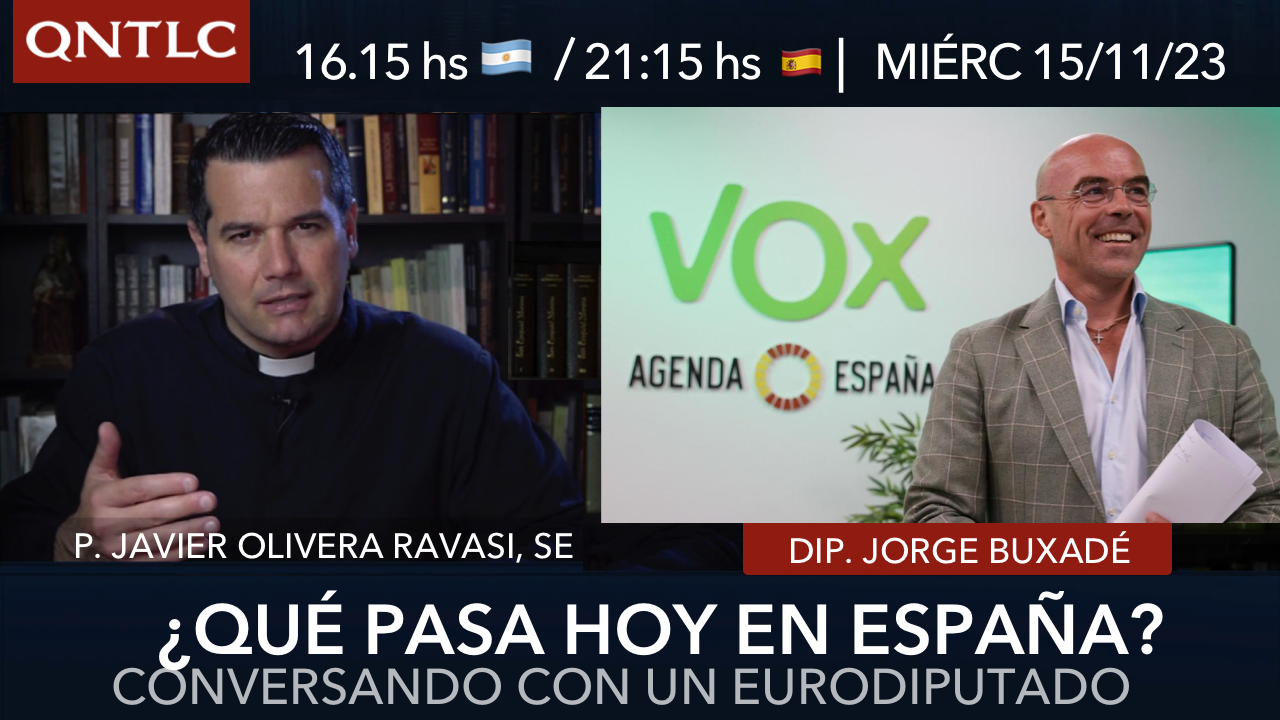 ¿Qué pasa hoy en ESPAÑA? Conversando con un eurodiputado: Jorge Buxadé