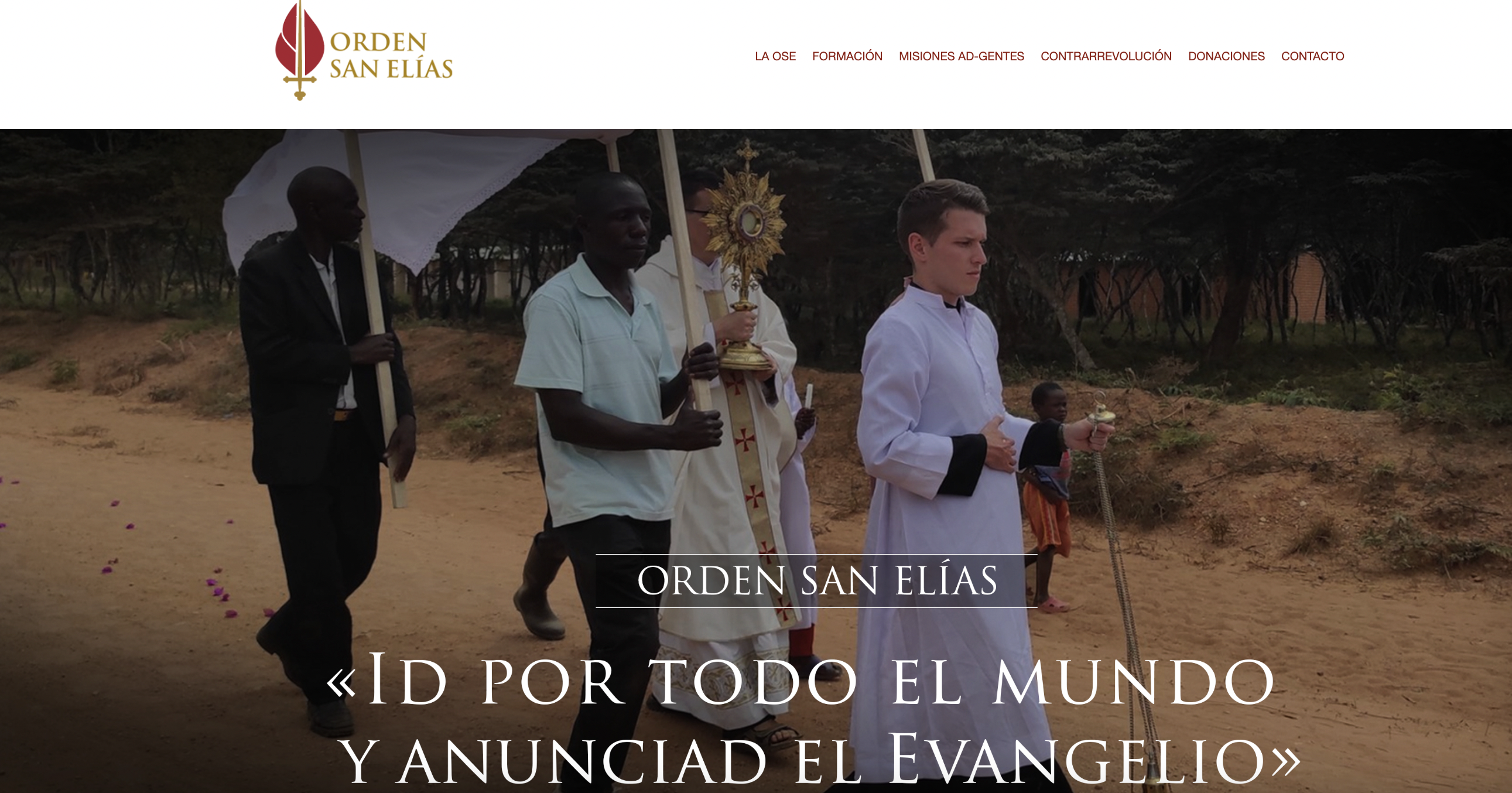 Nueva página de la ORDEN SAN ELÍAS