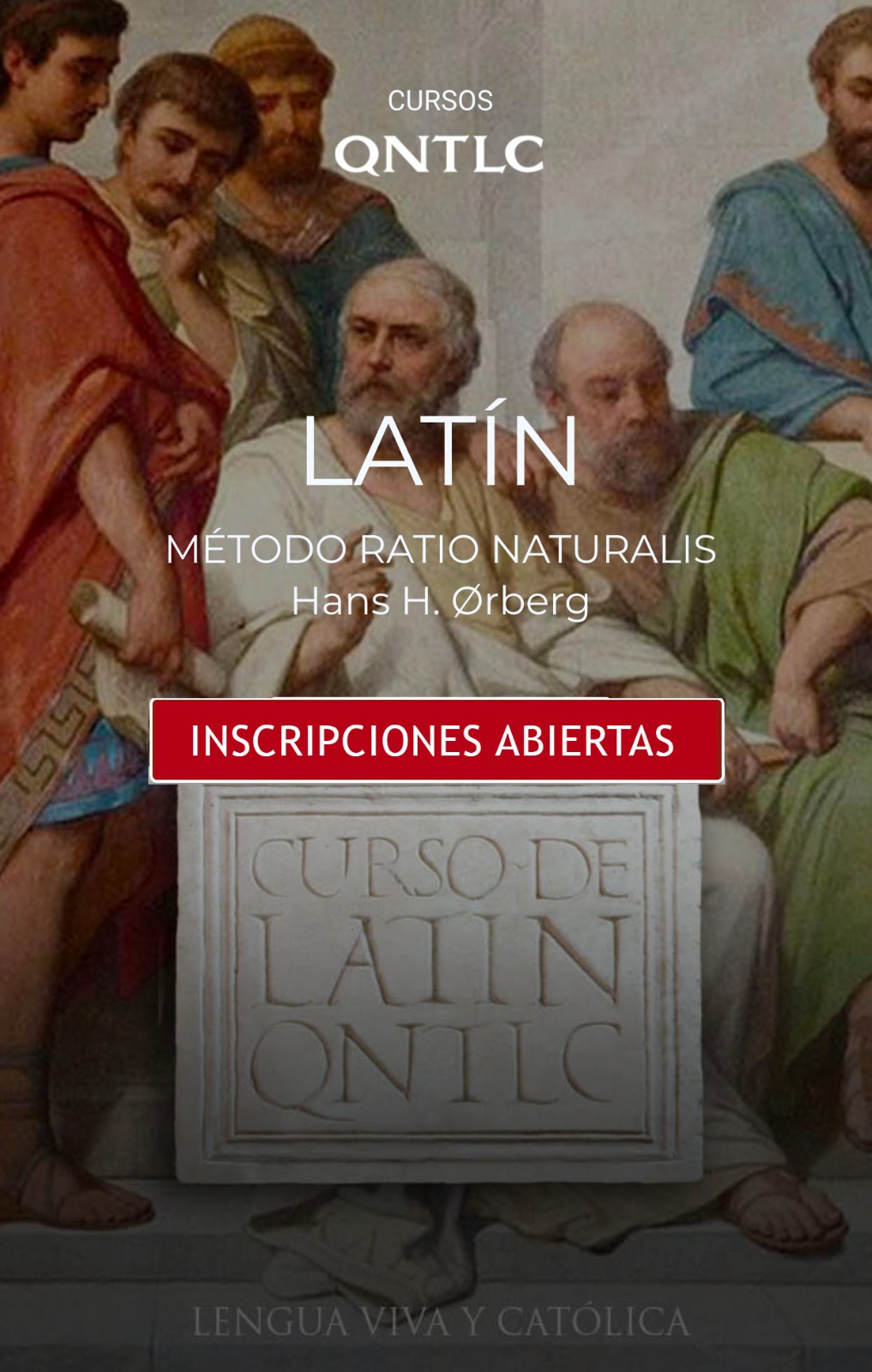 Una vez más: CURSO DE LATÍN, según el método natural