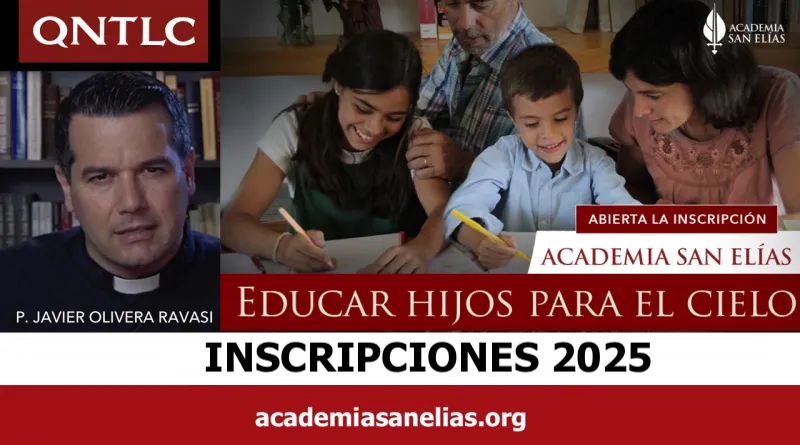 ACADEMIA SAN ELÍAS. Abiertas las inscripciones Ciclo Marzo-Diciembre 2025