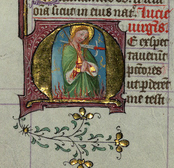 Santa Lucía, virgen, mártir y en el canon romano (para las feministas)