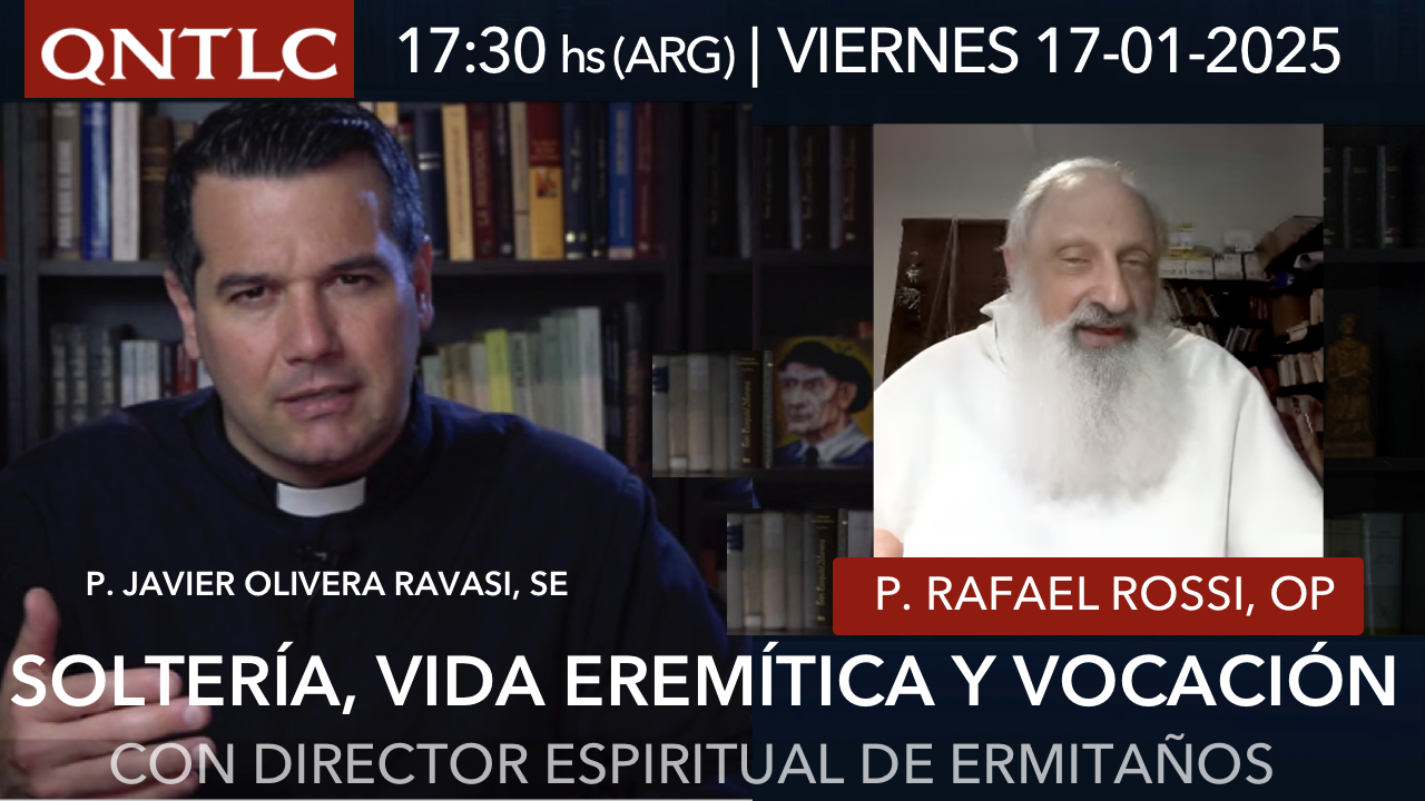 Soltería, vocación y vida eremítica. Conversando con el P. Rafael Rossi, OP