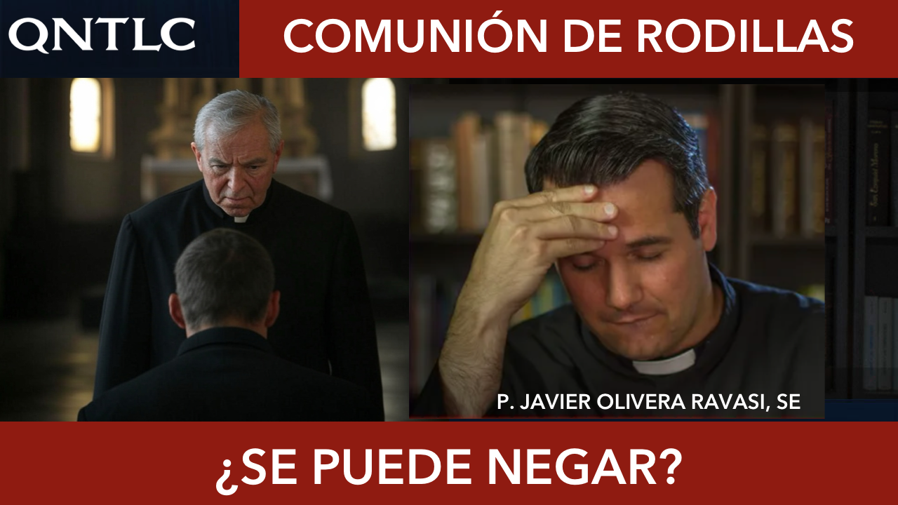 ¿Me pueden negar la comunión de rodillas?