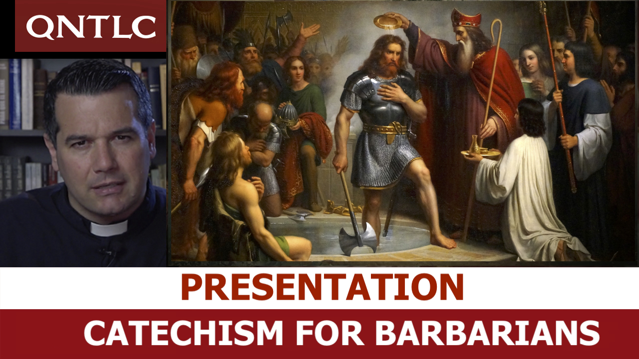 CATECHISM FOR BARBARIANS. Presentation in English